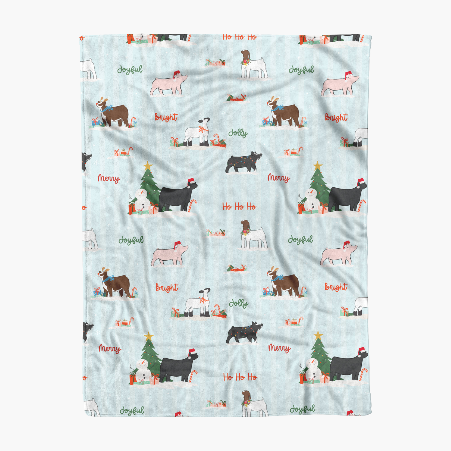 Christmas Livestock Blanket