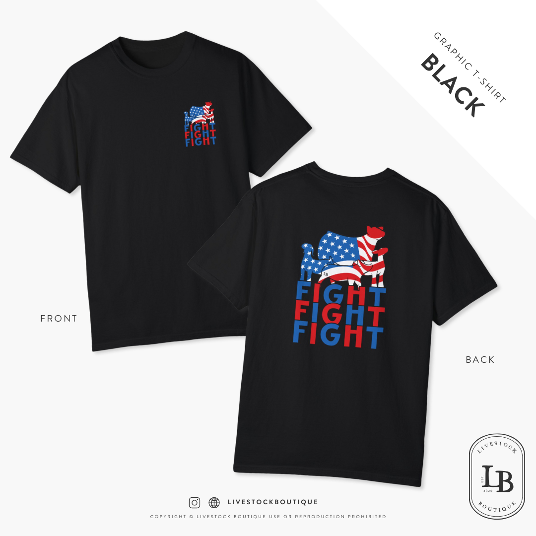 Fight, Fight, Fight - Livestock T-Shirt