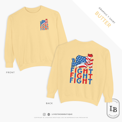 Fight, Fight, Fight - Livestock Crewneck