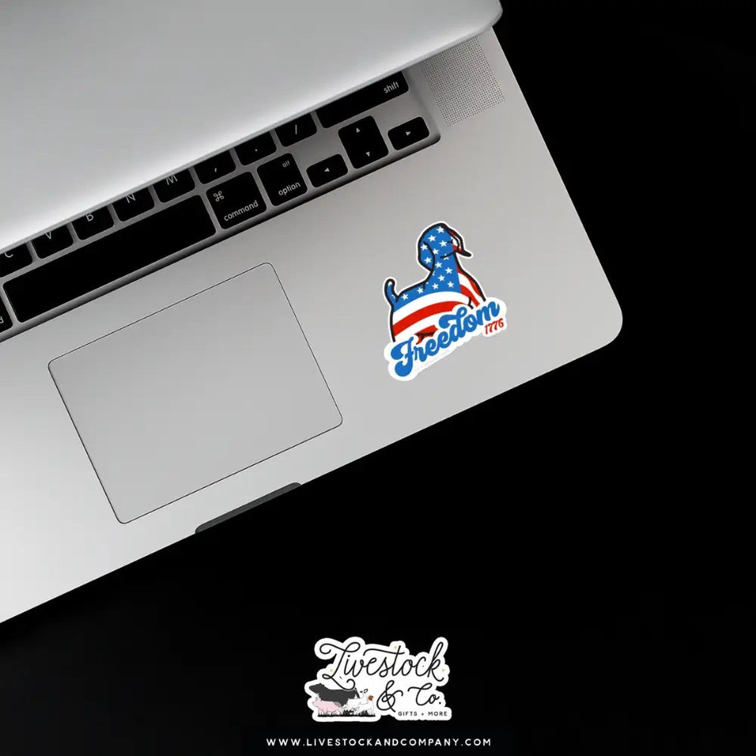 Custom Made Freedom 1776 Livestock Stickers Stock Show Livestock - Livestock &amp;amp; Co. Boutique