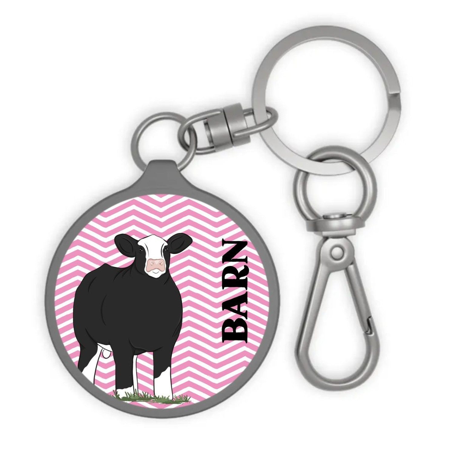 Custom Made Key Chain Tag - Signature Patterns Stock Show Livestock - Livestock &amp;amp; Co. Boutique