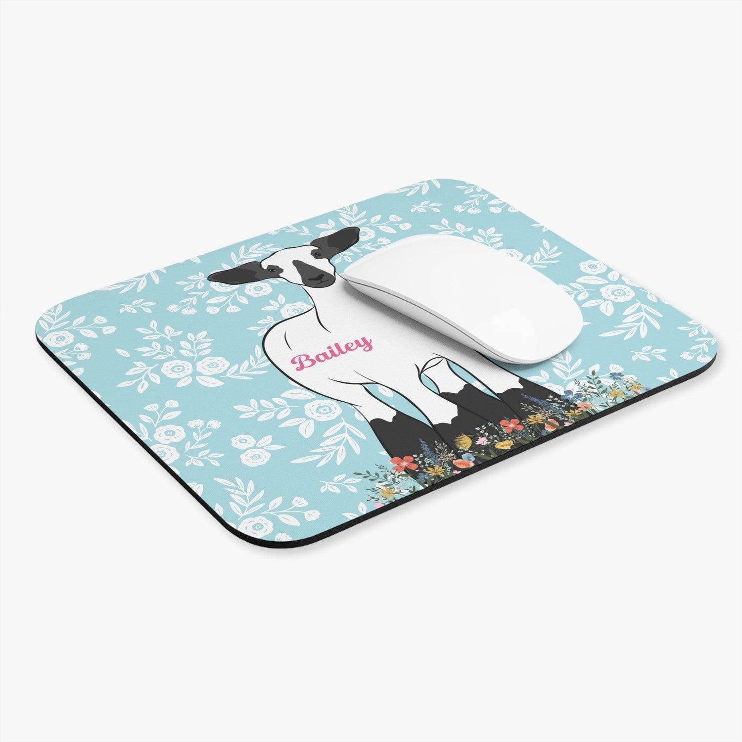 Custom Made Rectangle Mouse Pad - Signature Patterns Stock Show Livestock - Livestock &amp;amp; Co. Boutique